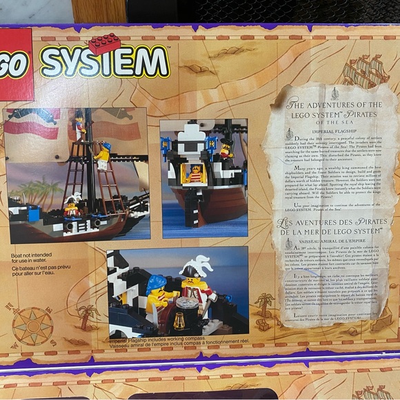 RARE 1992 LEGO System #6271 Imperial Flagship - Complete With Box & Manual - Picture 13 of 16